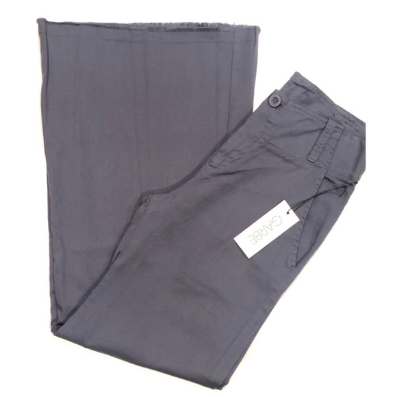 Garbe Luxe Ibiza Flare Pant in Charcoal - Picture 5 of 11